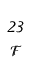 23F